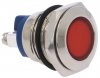 Lampi Indicatoare 12V > Bec Indicator Lampa Control Bord Auto D16  Rosu cu LED 12V IND16V12RED