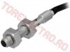 Senzor de Proximitate Inductiv pe filet  M4 Iesire PNP-NO Distanta 0-0.8mm Alimentare 10-30Vcc cu Cablu 2m E2ES04SR8WCB12M/OMR