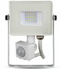 Reflector LED 230V 10W Alb Rece cu Senzor de Miscare SKU434