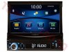 Radio-CD si TV LCD Auto > DVD Player 1DIN Sal VBX700 cu LCD Rabatabil 7” MP3/ MP4/ DIVX/ USB/ SD/ BT si Microfon