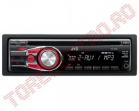 Radio-CD  JVC KD-R331EY JVC0022 cu Player MP3, Afisaj Alb-Rosu, Putere 4x50W