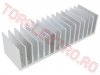 Radiator Statie Modul Putere Tranzistori Finali din Aluminiu RAD0302 60x191x50mm