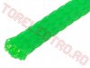 Materiale pentru cablare > Tresa Plastic Protectie Cabluri Auto  3mm - 8mm Verde - la rola 10Metri