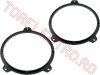 Rame Adaptoare Difuzoare Auto > Rama Adaptoare Difuzor 165mm 20.449.2/K Neagra pentru BMW E46 - portiera fata - set 2 bucati