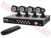 Kit Monitorizare Digital Video Recorder 4 Camere + 4 Camere Supraveghere DVR-0132