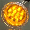 Bec LED Decorativ Galben 230V G4  0.5W cu 12 LED-uri