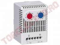 Controler Temperatura tip Termostat Dublu Incalzire/Racire Incinta TDZR011/TM, 0 - +60 *C