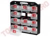 Cutii pentru Depozitare, Containere > Cutie Compartimentata cu 12 Sertare 400 x 405 x 70mm cu maner NBDR12A