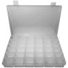 Cutii pentru Depozitare, Containere > Cutie Compartimentata MBX654  43x178x275mm 36 Casete Transparenta