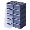 Cutii pentru Depozitare, Containere > Cutie Compartimentata cu 10 Sertare 225 x 100 x 155mm A221015/M