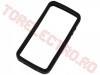 Carcase si Huse Protectoare > Bumper pentru iPhone 4 BMP0221 - Silicon Negru